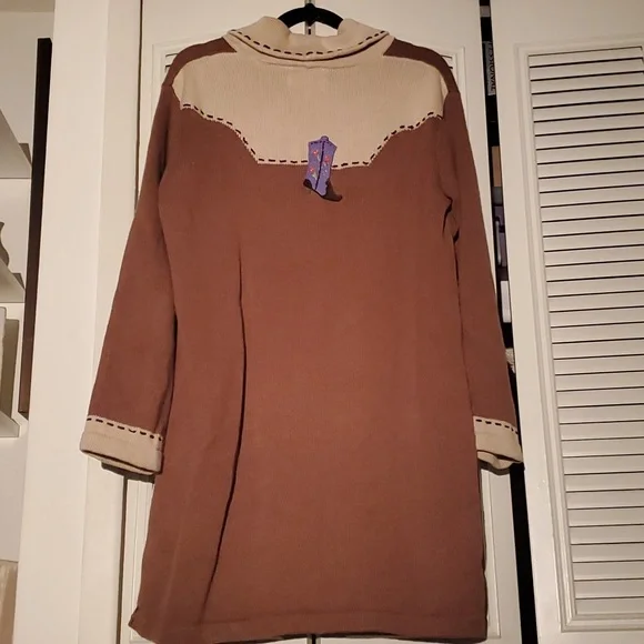 Like new! Vintage Storybook Knits great boots tunic sweater - Picture 10 of 13